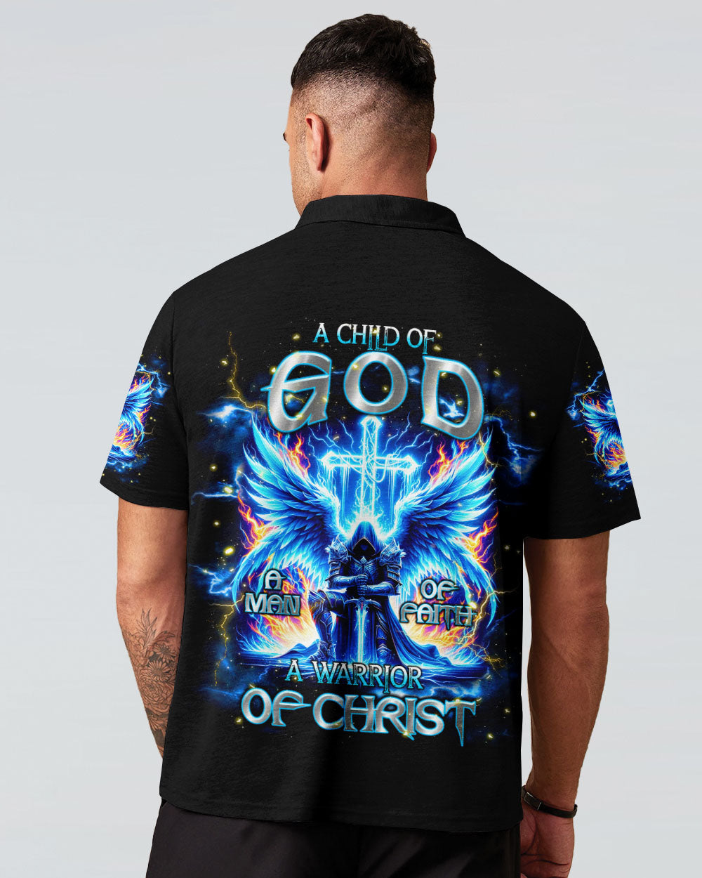 A Warrior Of Christ Men's All Over Print Shirt  - Tlnt0510242