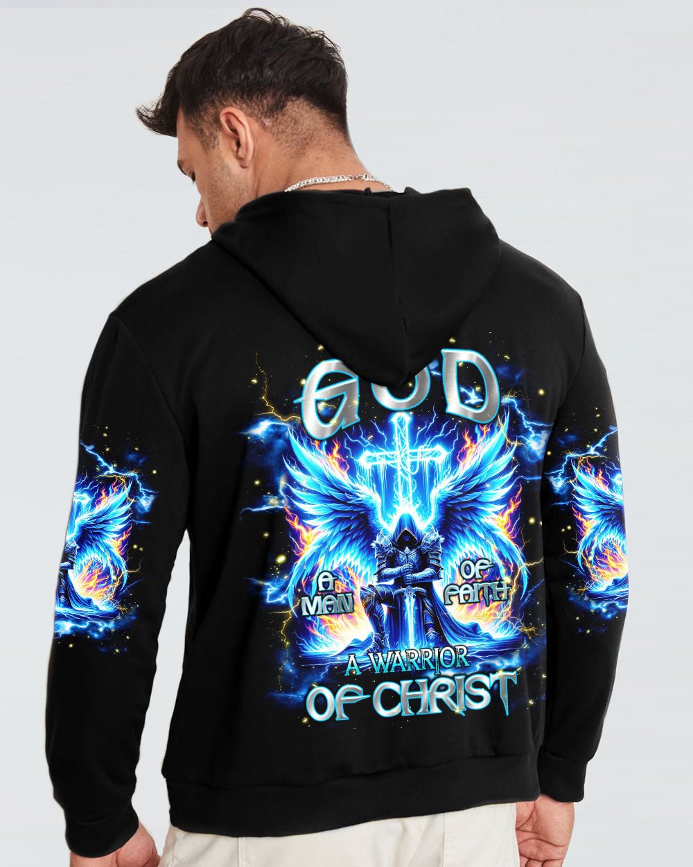 A Warrior Of Christ Men's All Over Print Shirt  - Tlnt0510242