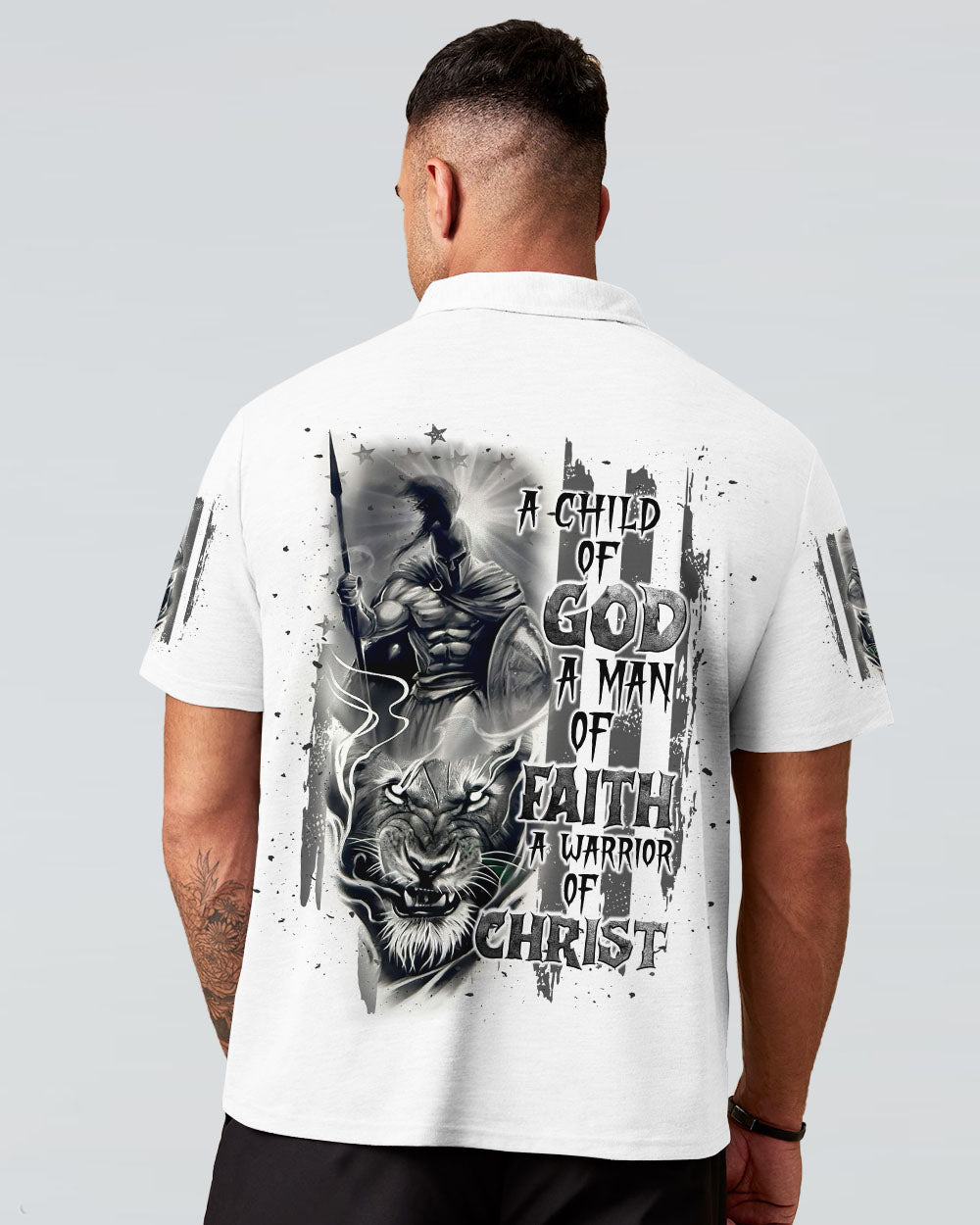 A Warrior Of Christ Warrior Lion Men's All Over Print Shirt - Tlnt1811244