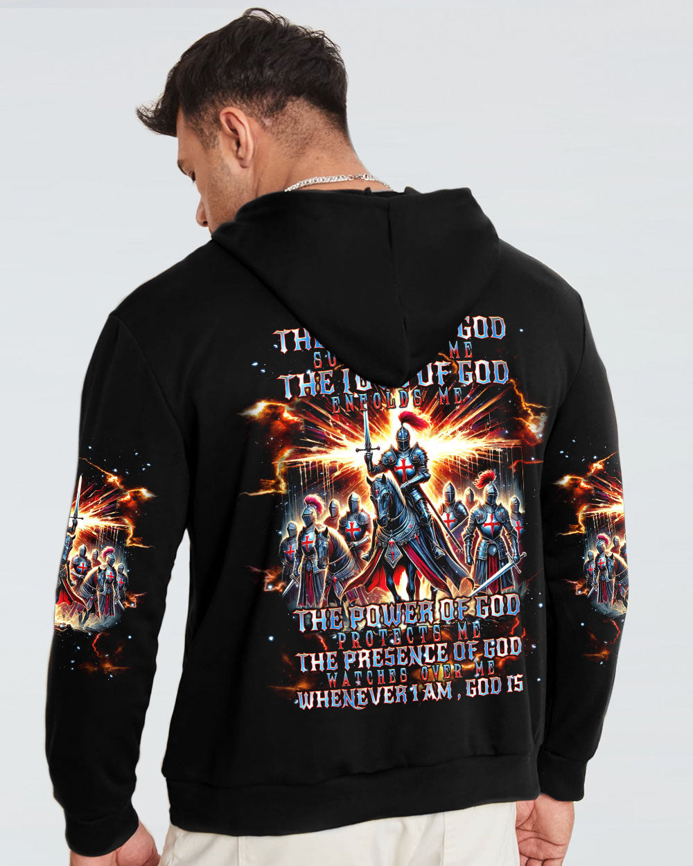 Whenever I Am God Is Warrior Men's All Over Print Shirt - Tlnt2207242