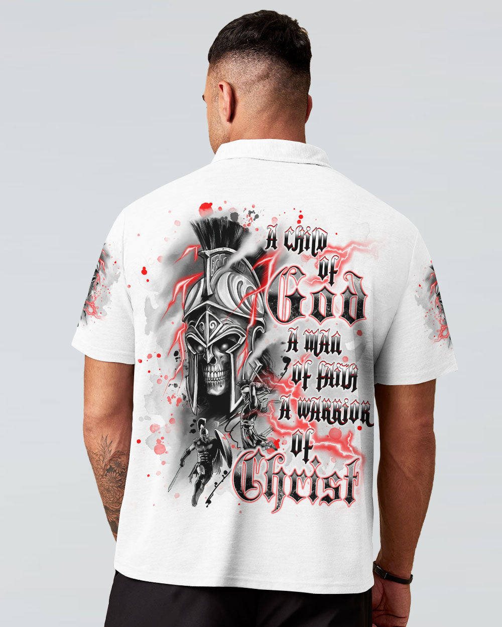 A Warrior Of Christ Men's All Over Print Shirt - Tlnt2708241