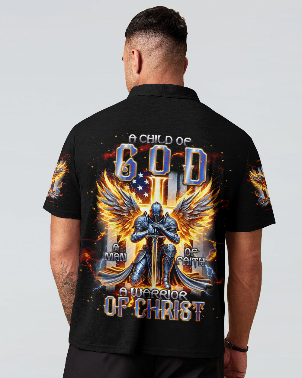 A Warrior Of Christ Men's All Over Print Shirt - Tlnt2712241