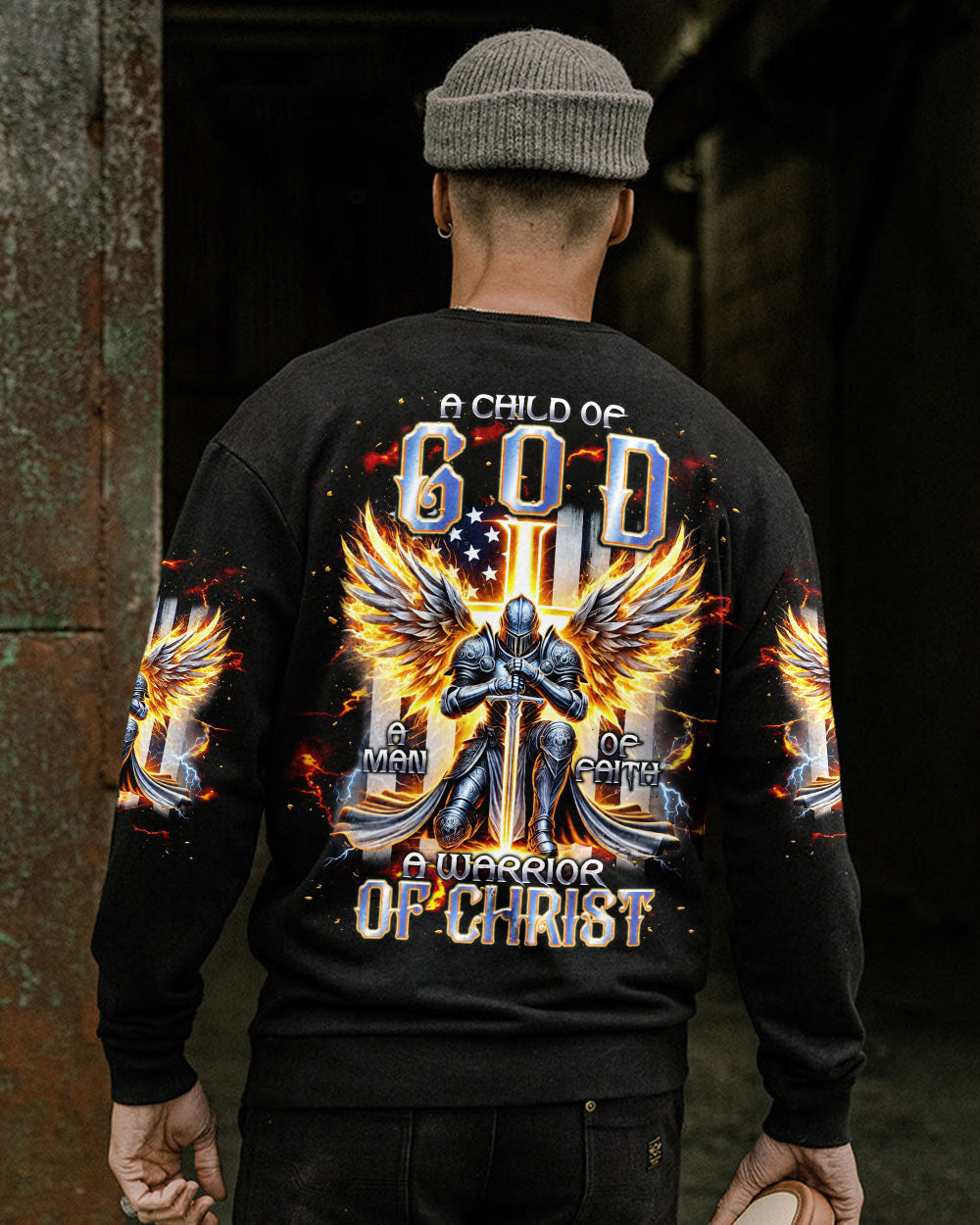 A Warrior Of Christ Men's All Over Print Shirt - Tlnt2712241