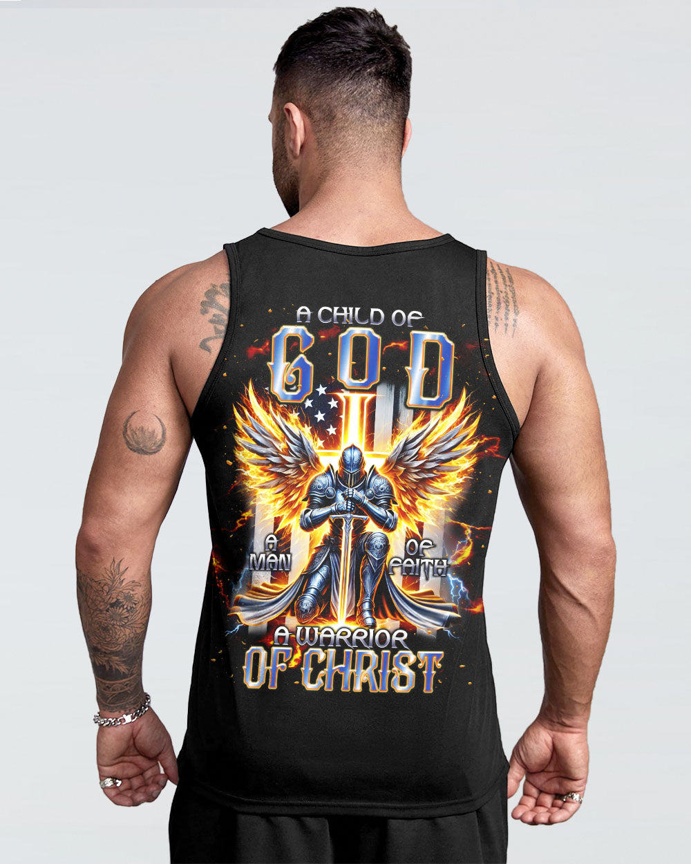 A Warrior Of Christ Men's All Over Print Shirt - Tlnt2712241