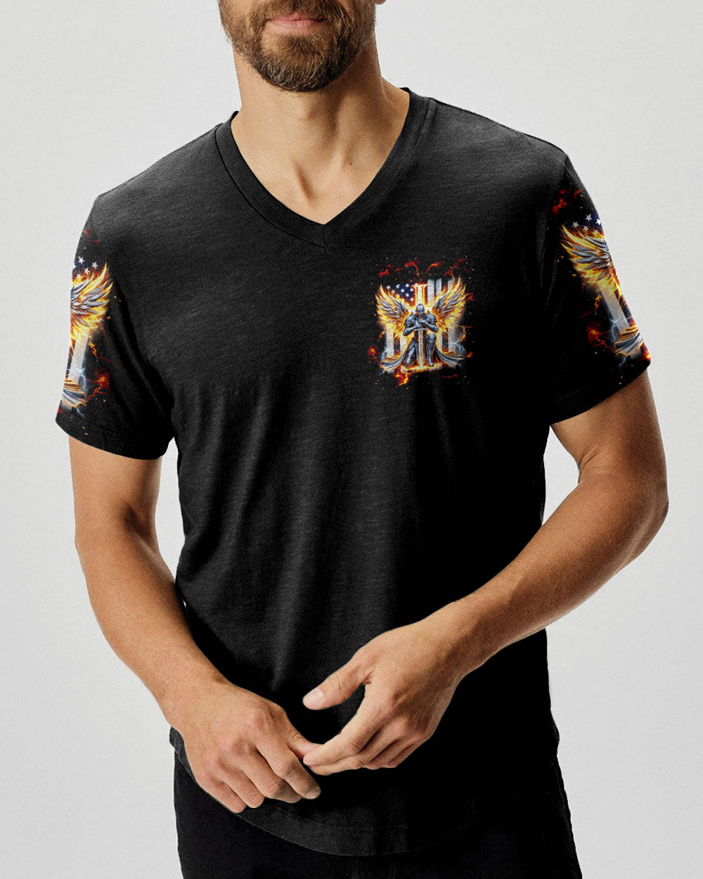 A Warrior Of Christ Men's All Over Print Shirt - Tlnt2712241