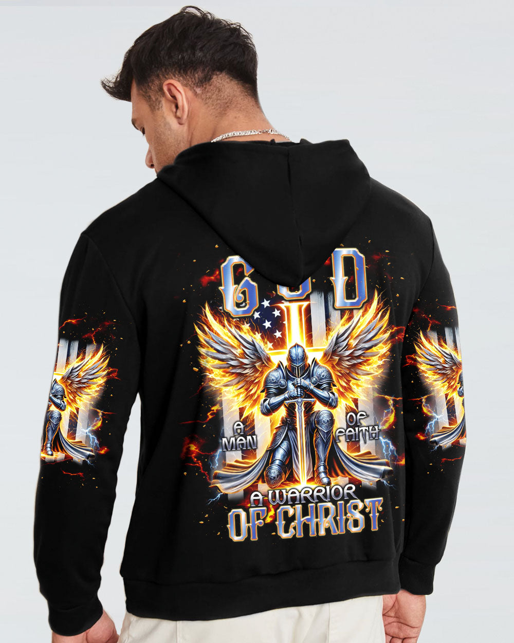 A Warrior Of Christ Men's All Over Print Shirt - Tlnt2712241