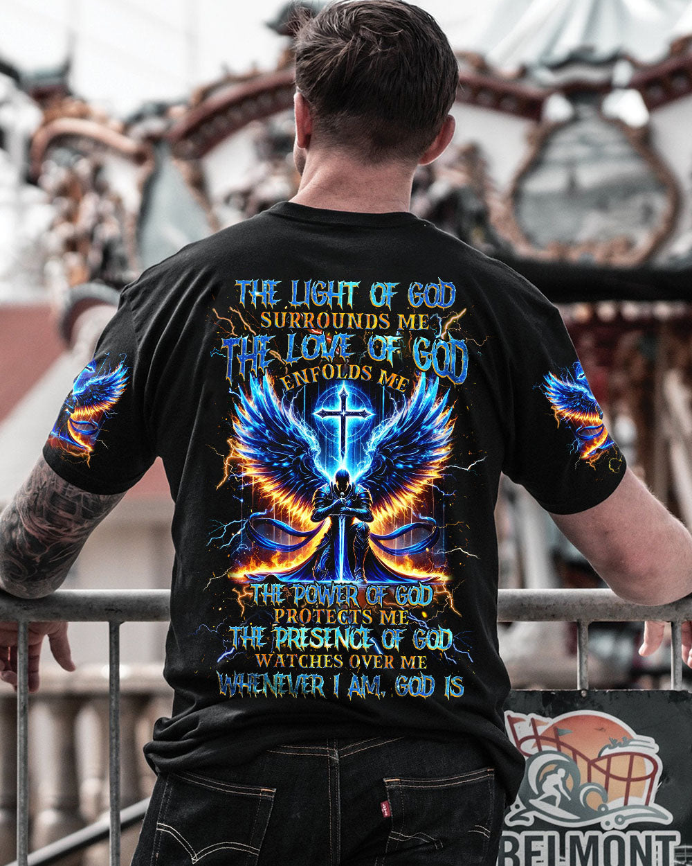 Whenever I Am God Is Warrior Men's All Over Print Shirt - Tlnz1807244