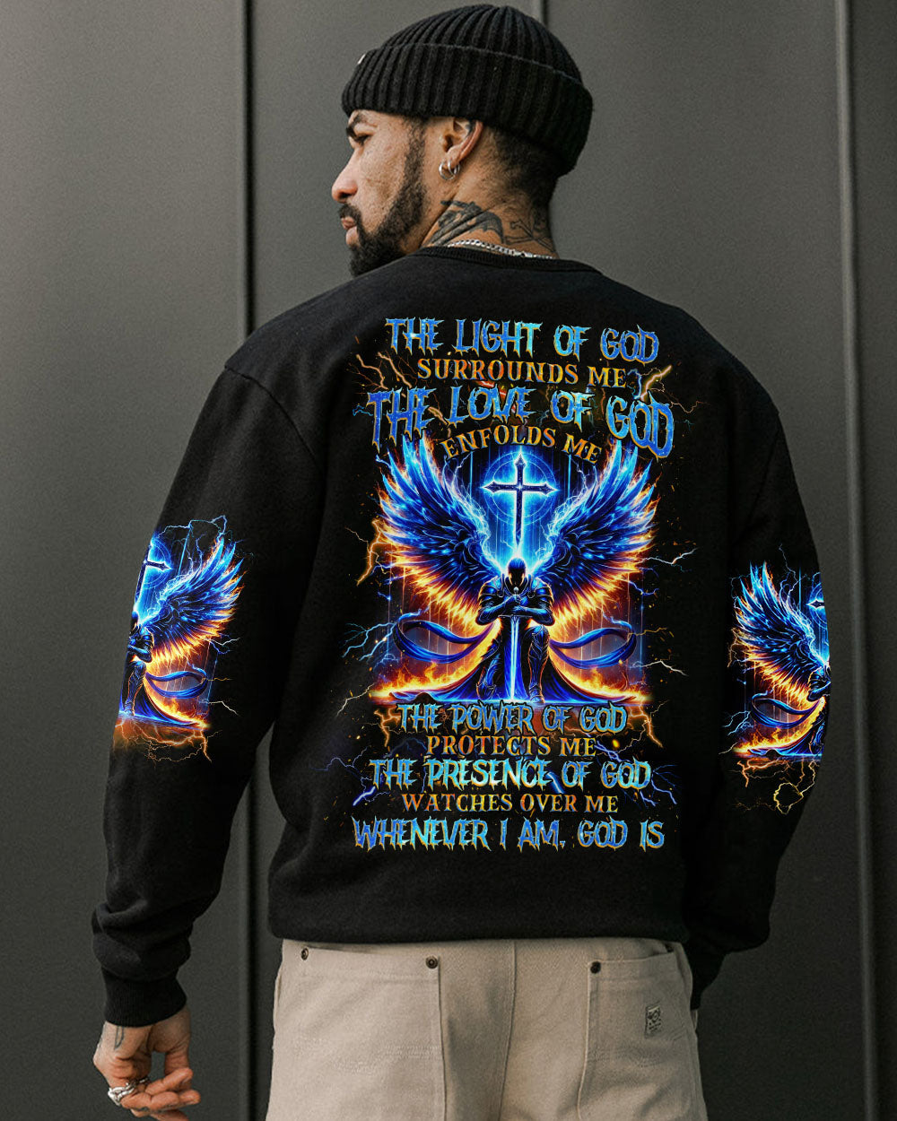 Whenever I Am God Is Warrior Men's All Over Print Shirt - Tlnz1807244