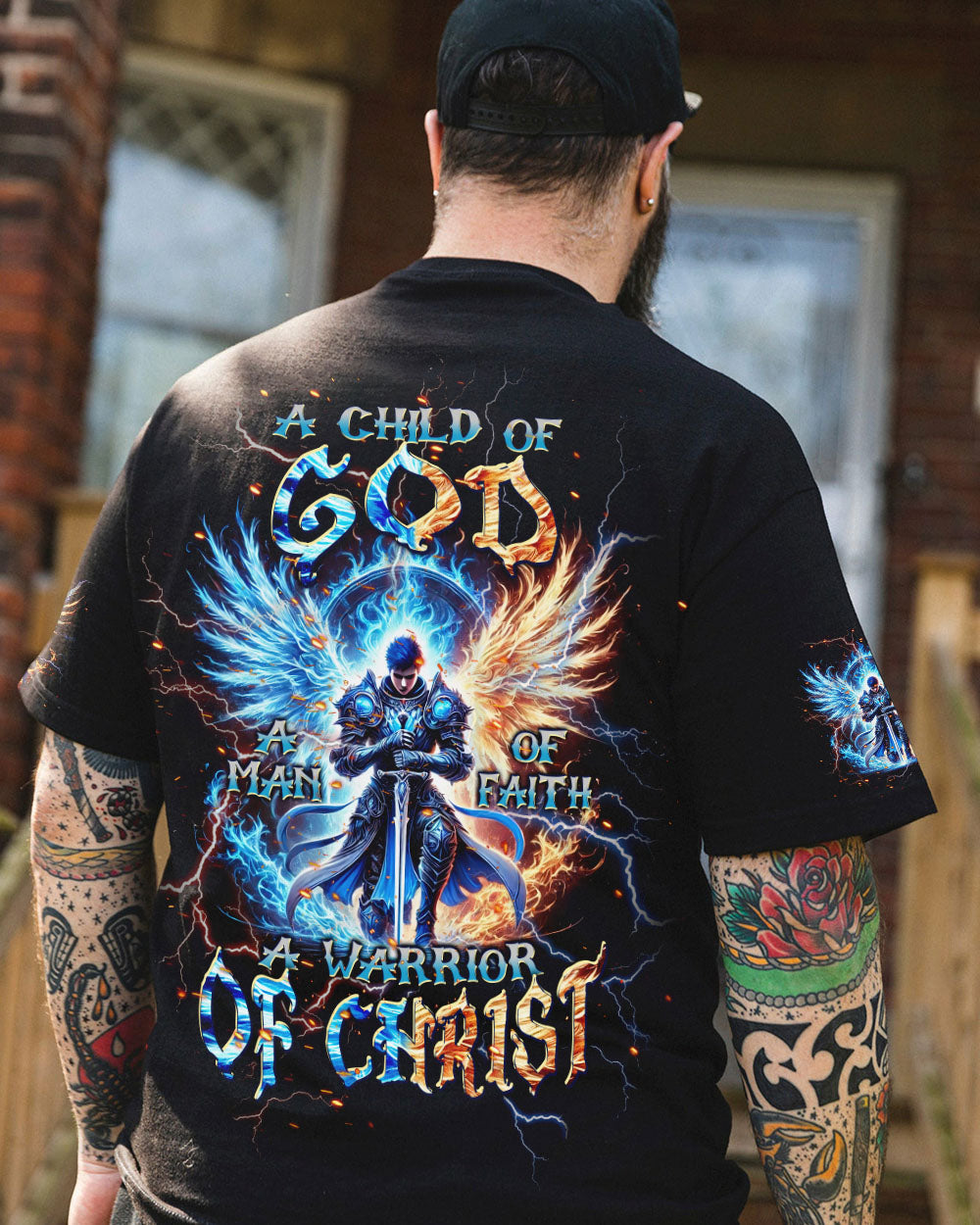 A Warrior Of Christ Men's All Over Print Shirt - Tlpq0807242