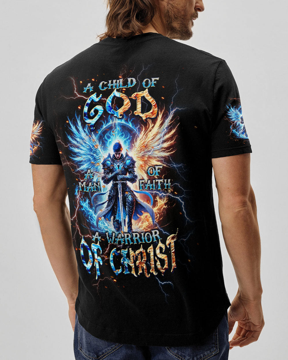 A Warrior Of Christ Men's All Over Print Shirt - Tlpq0807242