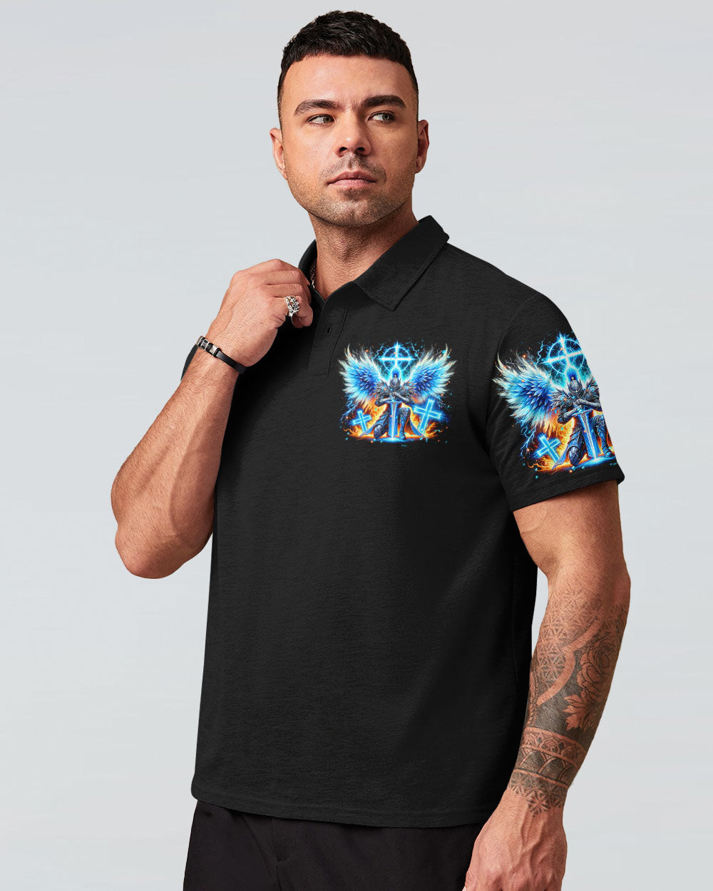 A Warrior Of Christ Men's All Over Print Shirt - Tltr0407243