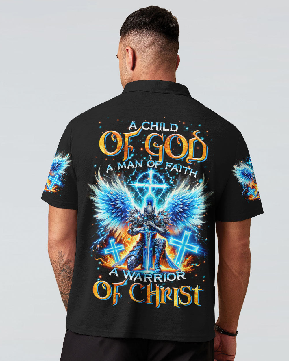 A Warrior Of Christ Men's All Over Print Shirt - Tltr0407243