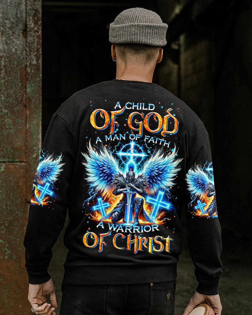 A Warrior Of Christ Men's All Over Print Shirt - Tltr0407243