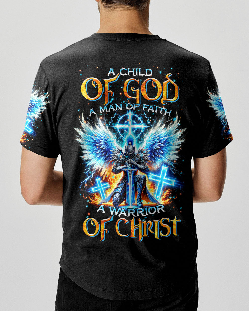 A Warrior Of Christ Men's All Over Print Shirt - Tltr0407243