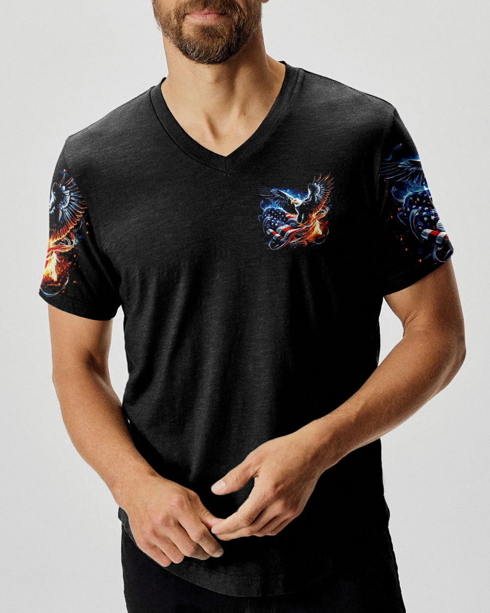 They Will Soar On The Wings Like Eagles  Men's All Over Print Shirt  - Tltr0611244