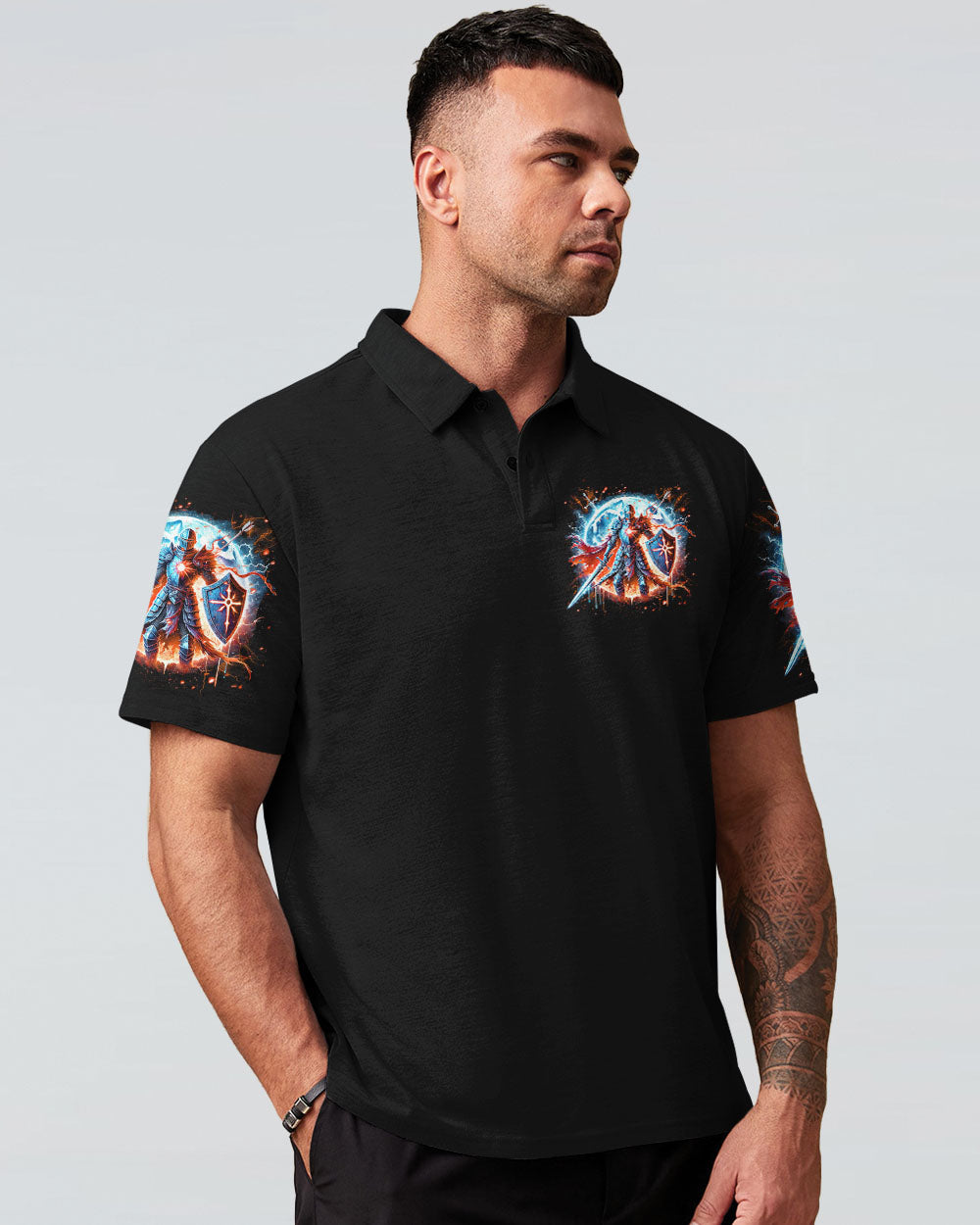 A Warrior Of Christ Men's All Over Print Shirt - Tltr1107243