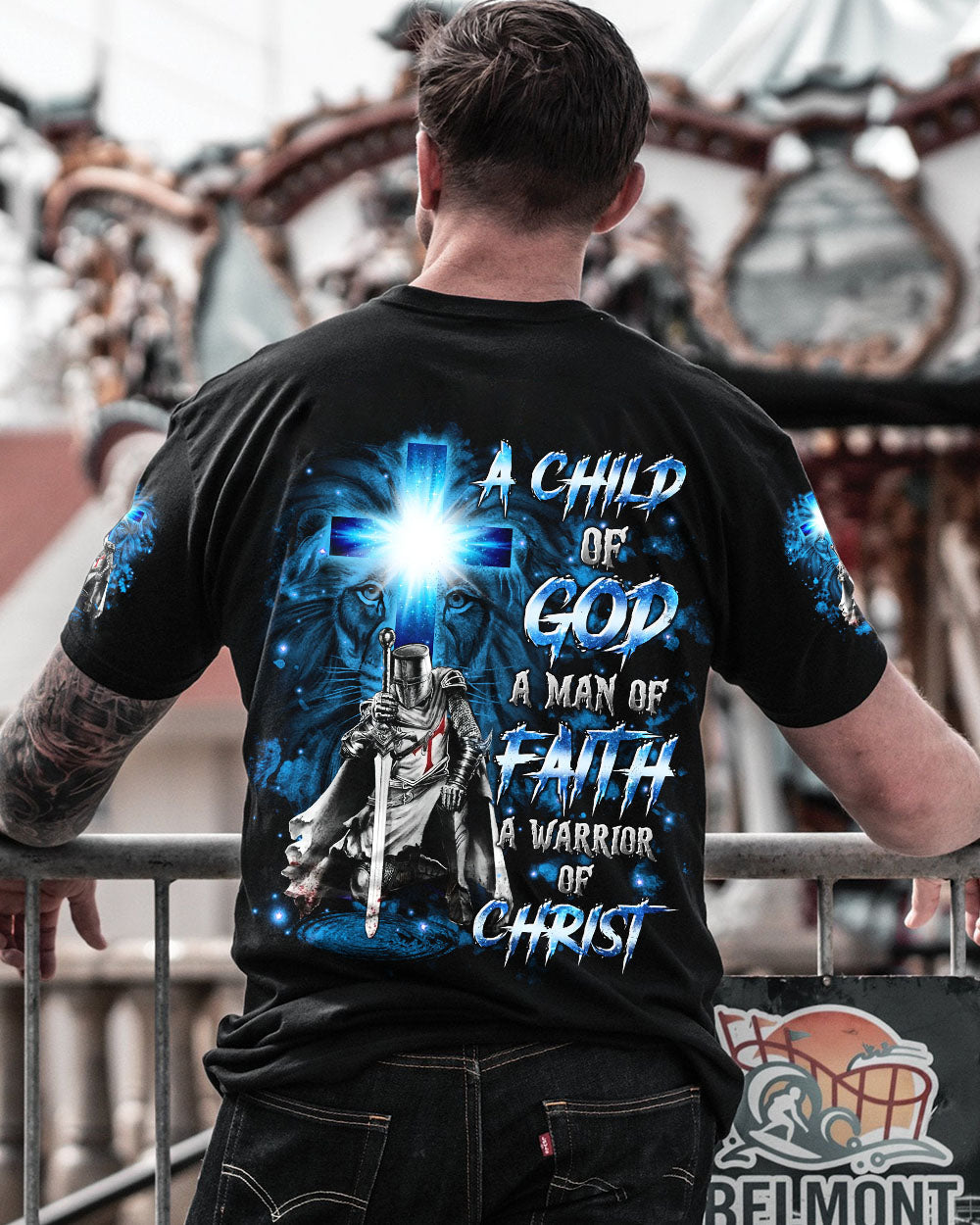 A Warrior Of Christ Men's All Over Print Shirt - Tltr1212244