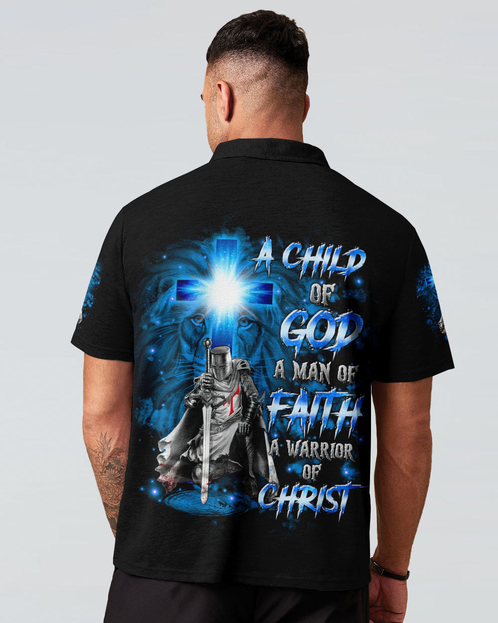 A Warrior Of Christ Men's All Over Print Shirt - Tltr1212244