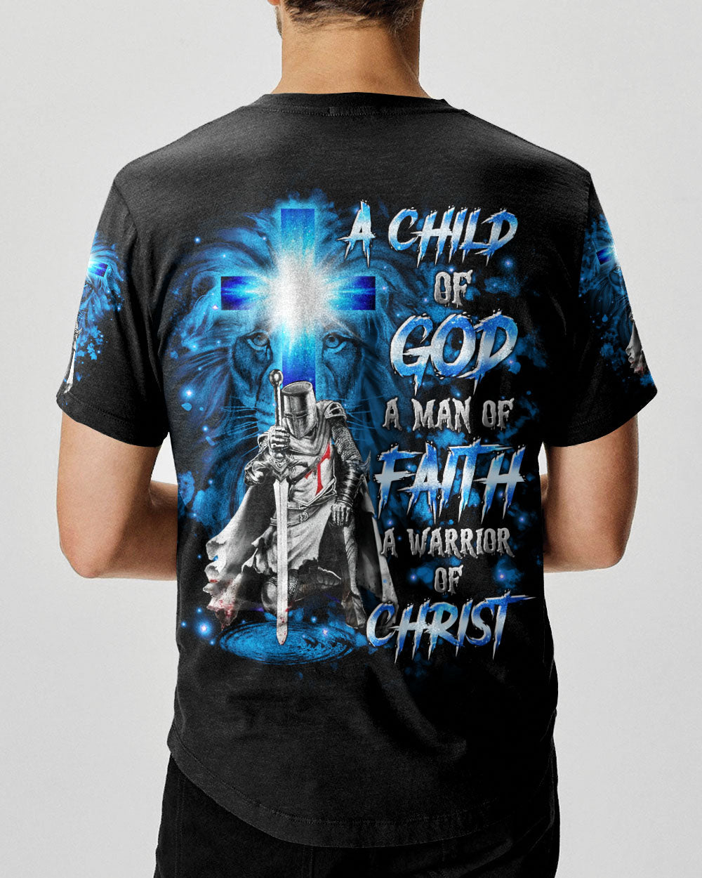 A Warrior Of Christ Men's All Over Print Shirt - Tltr1212244