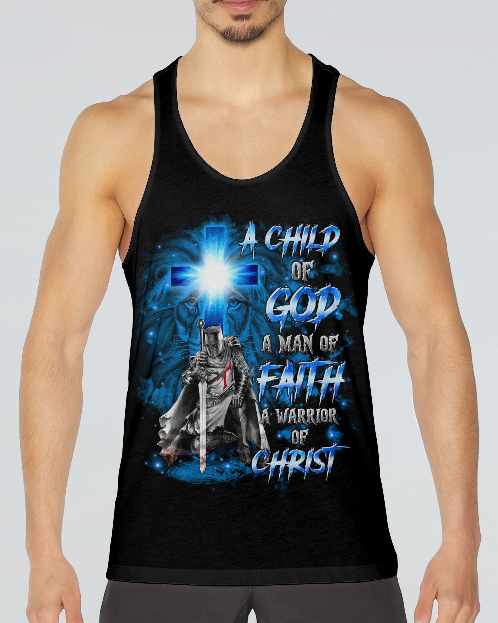 A Warrior Of Christ Men's All Over Print Shirt - Tltr1212244