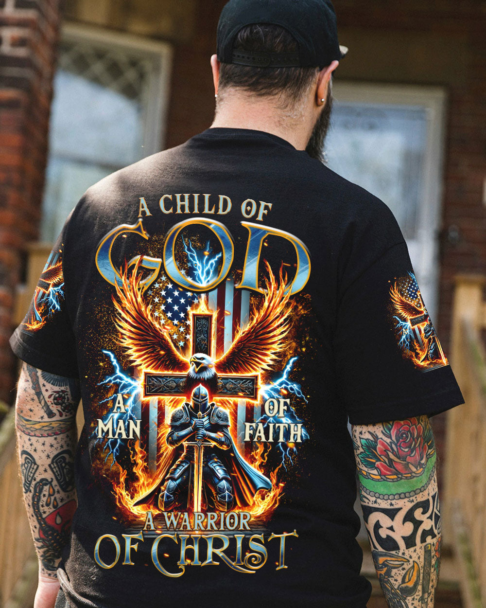 A Warrior Of Christ Men's All Over Print Shirt - Tltr1608244