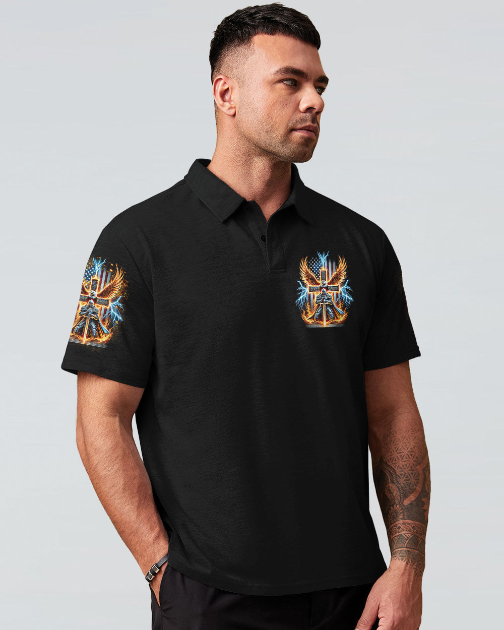 A Warrior Of Christ Men's All Over Print Shirt - Tltr1608244