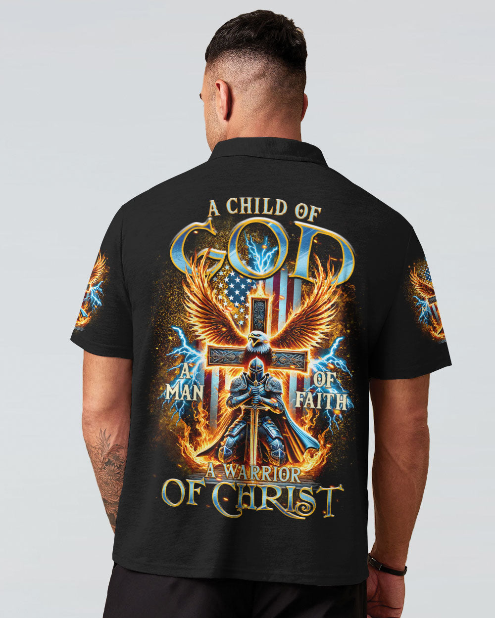 A Warrior Of Christ Men's All Over Print Shirt - Tltr1608244