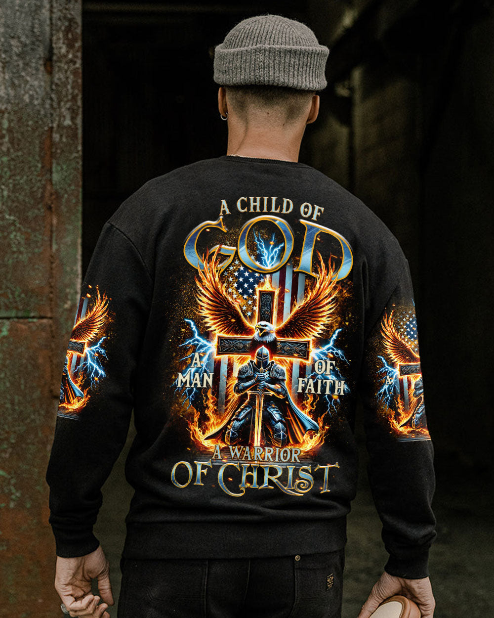 A Warrior Of Christ Men's All Over Print Shirt - Tltr1608244