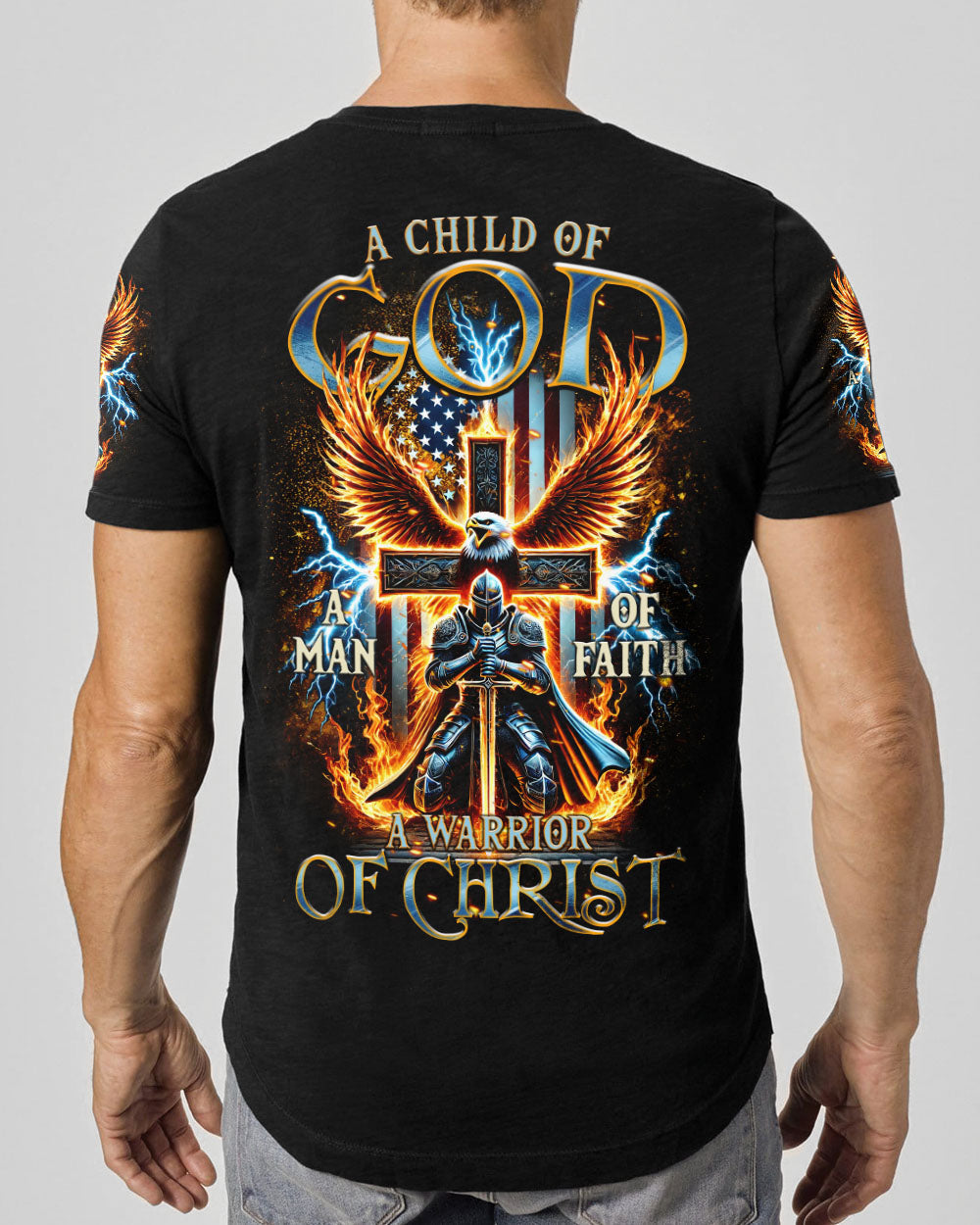 A Warrior Of Christ Men's All Over Print Shirt - Tltr1608244