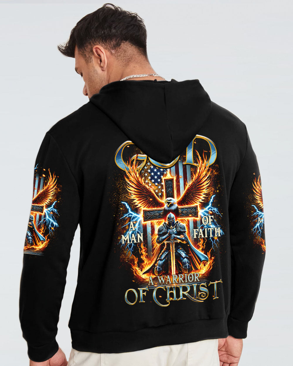 A Warrior Of Christ Men's All Over Print Shirt - Tltr1608244