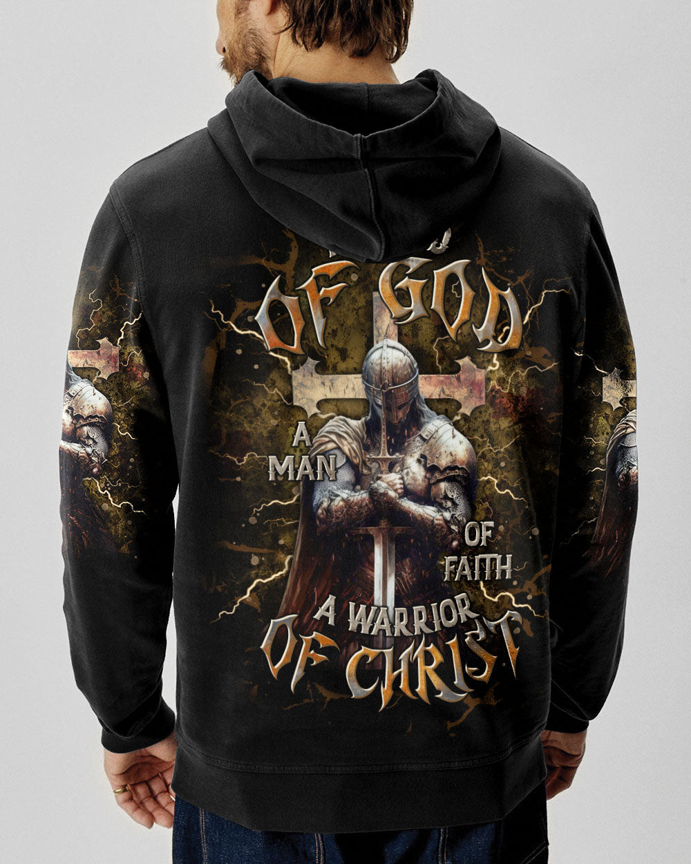 A Warrior Of Christ Men's All Over Print Shirt  - Tltr1702254