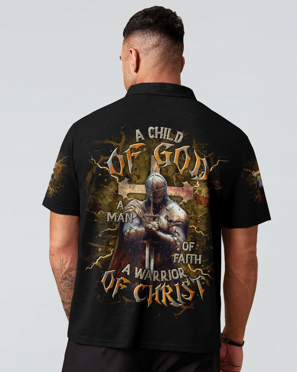 A Warrior Of Christ Men's All Over Print Shirt  - Tltr1702254