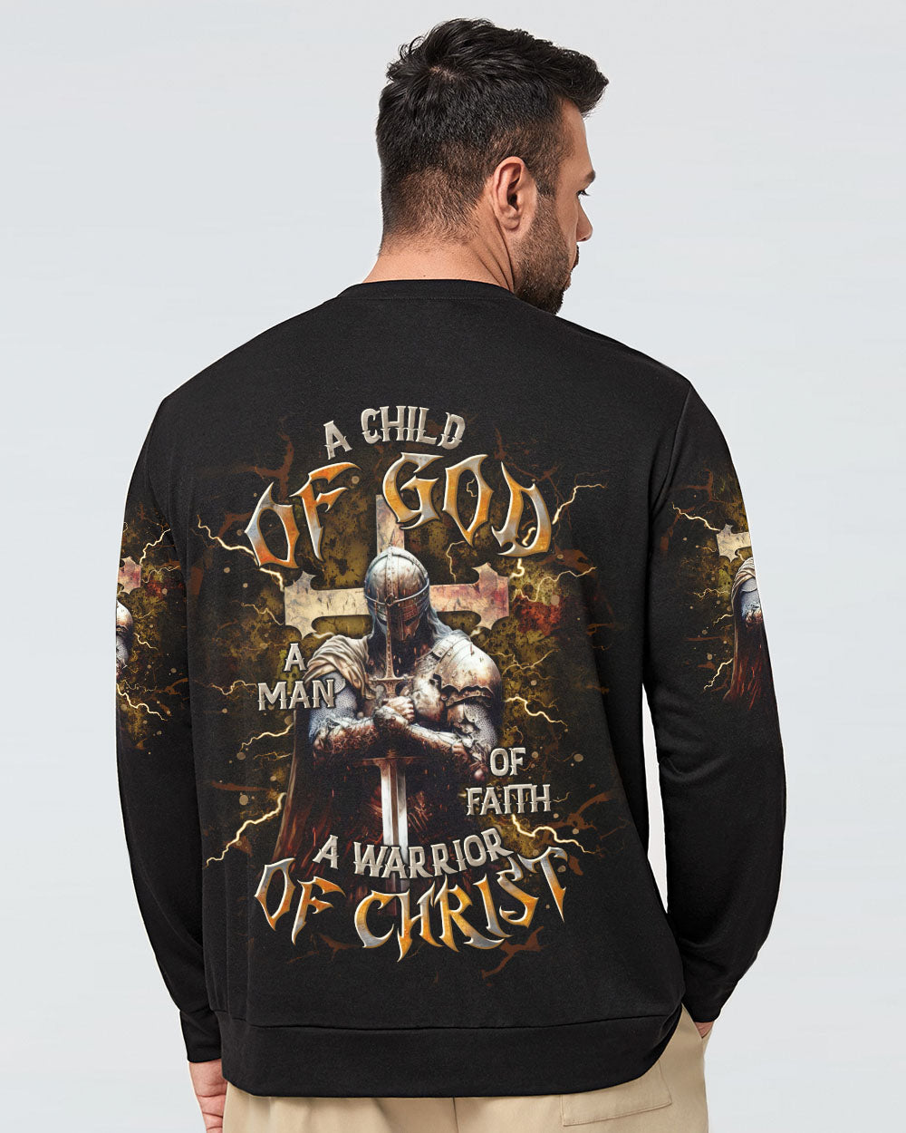 A Warrior Of Christ Men's All Over Print Shirt  - Tltr1702254