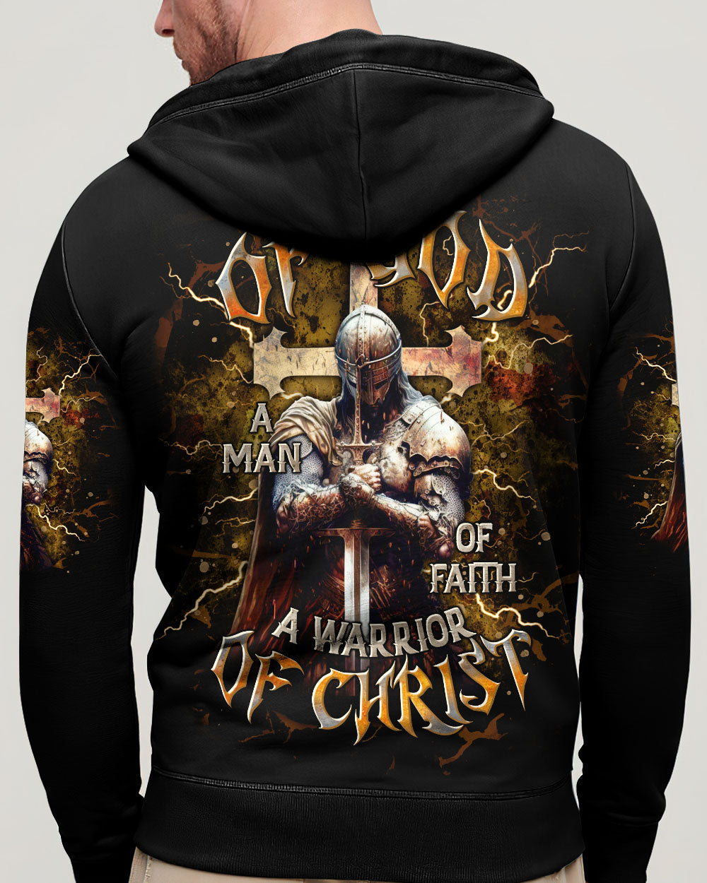 A Warrior Of Christ Men's All Over Print Shirt  - Tltr1702254