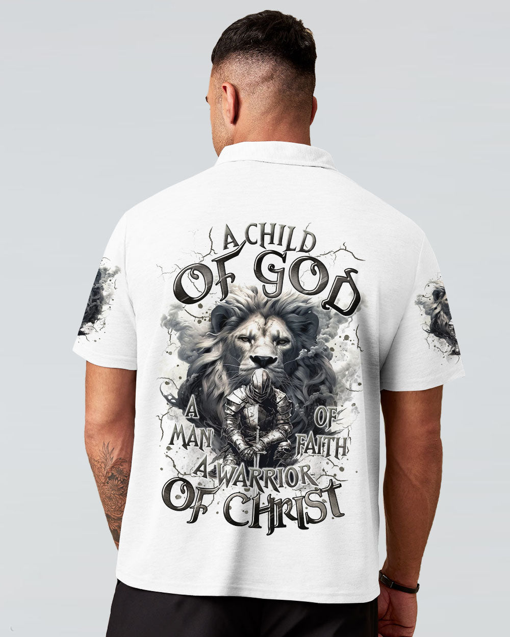 A Warrior Of Christ Men's All Over Print Shirt  - Tltr2011241