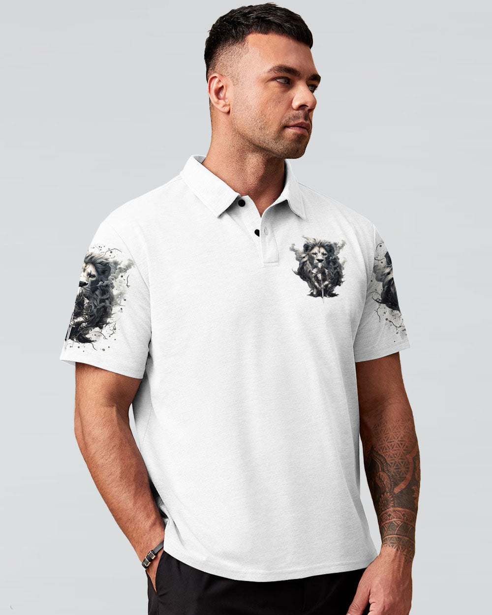 A Warrior Of Christ Men's All Over Print Shirt  - Tltr2011241