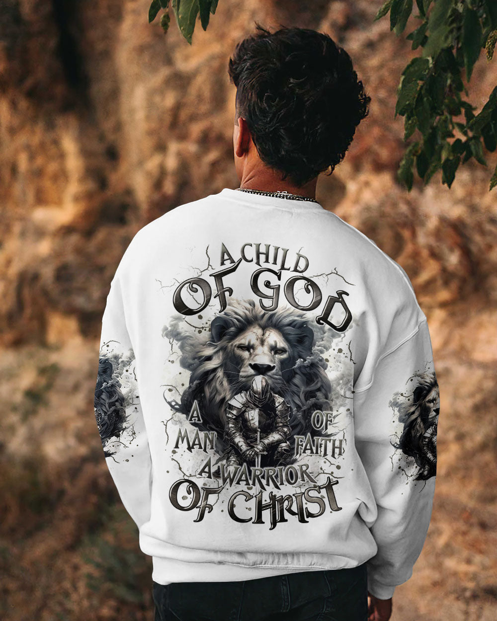 A Warrior Of Christ Men's All Over Print Shirt  - Tltr2011241