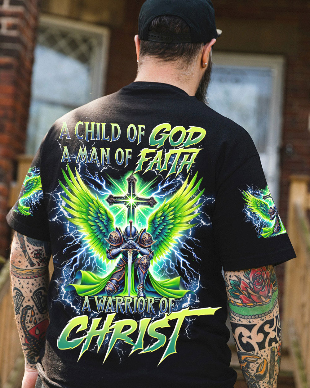 A Warrior Of Christ Men's All Over Print Shirt  - Tltr2510242