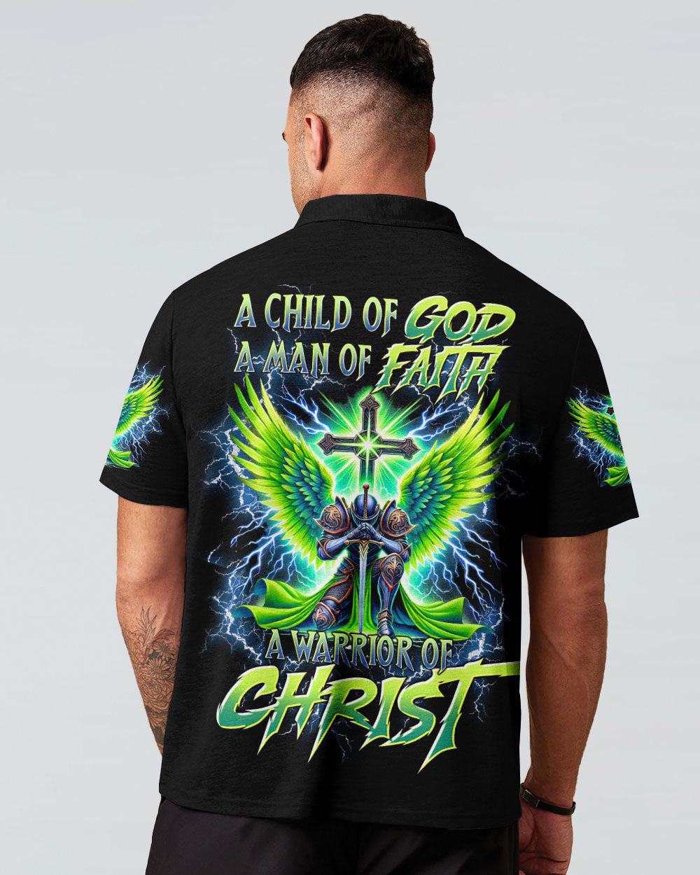 A Warrior Of Christ Men's All Over Print Shirt  - Tltr2510242