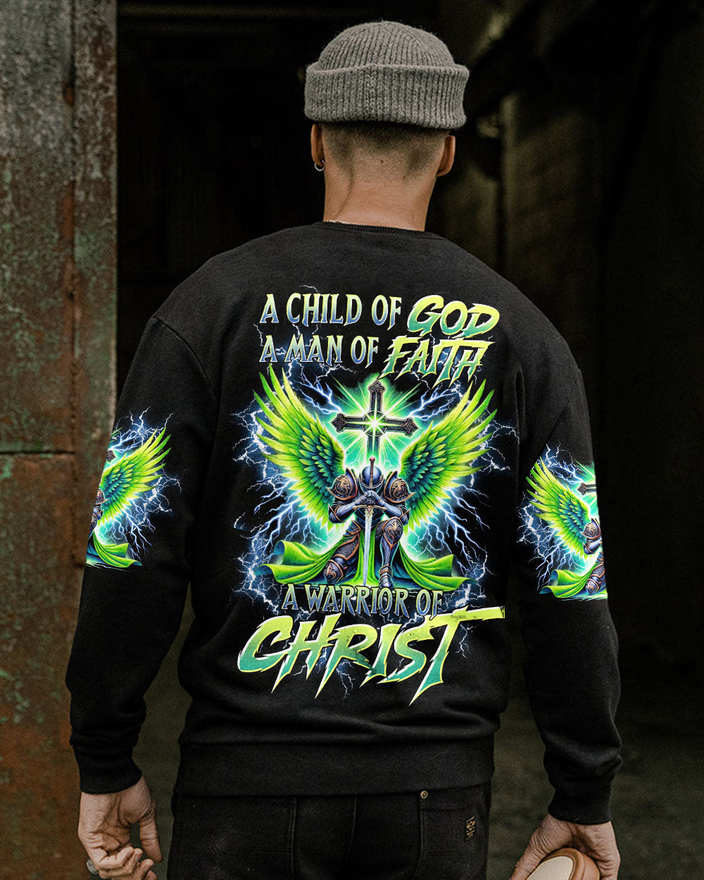 A Warrior Of Christ Men's All Over Print Shirt  - Tltr2510242