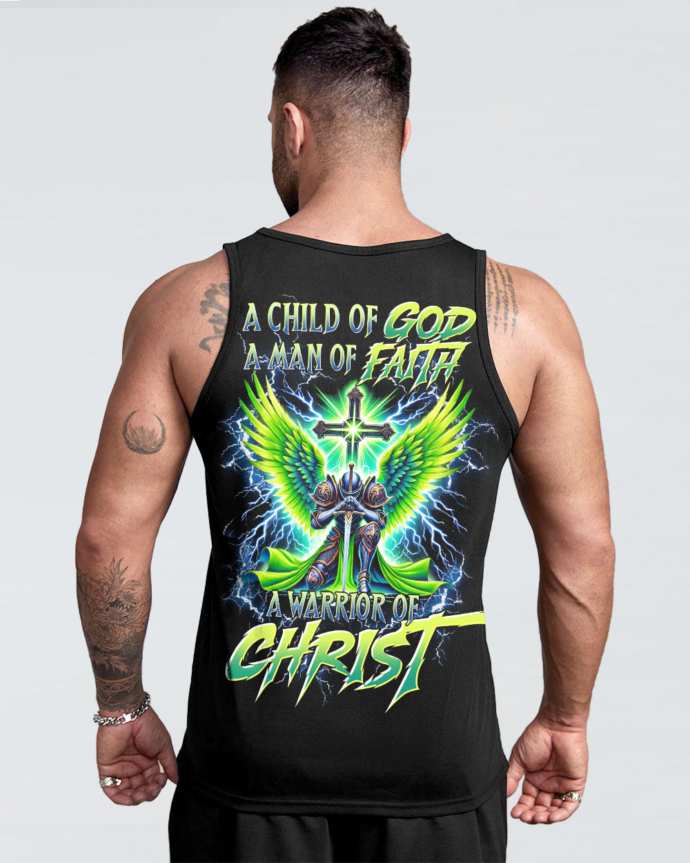 A Warrior Of Christ Men's All Over Print Shirt  - Tltr2510242