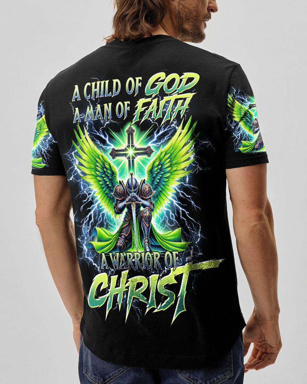 A Warrior Of Christ Men's All Over Print Shirt  - Tltr2510242