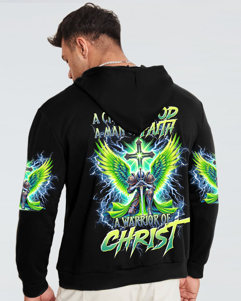 A Warrior Of Christ Men's All Over Print Shirt  - Tltr2510242