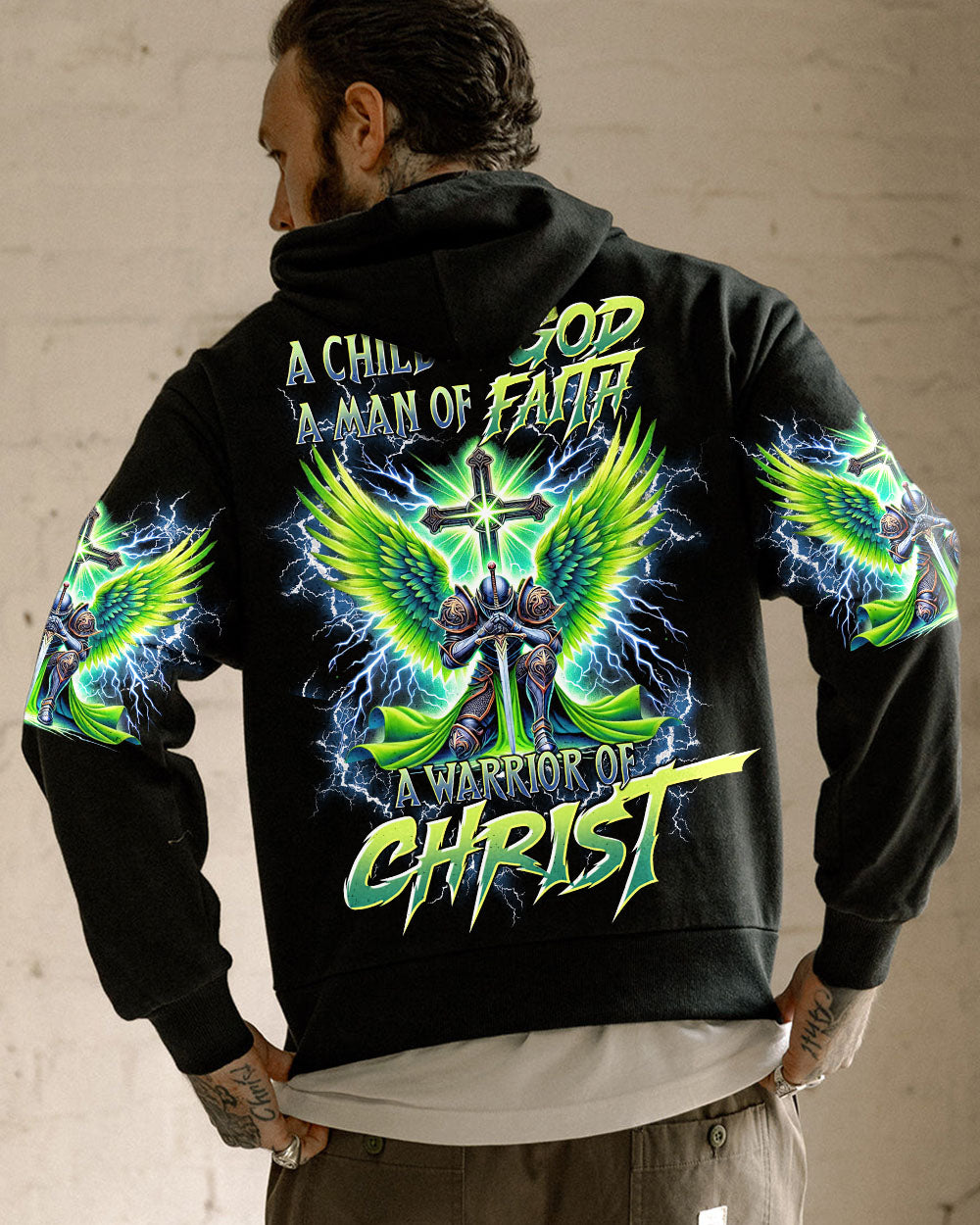 A Warrior Of Christ Men's All Over Print Shirt  - Tltr2510242