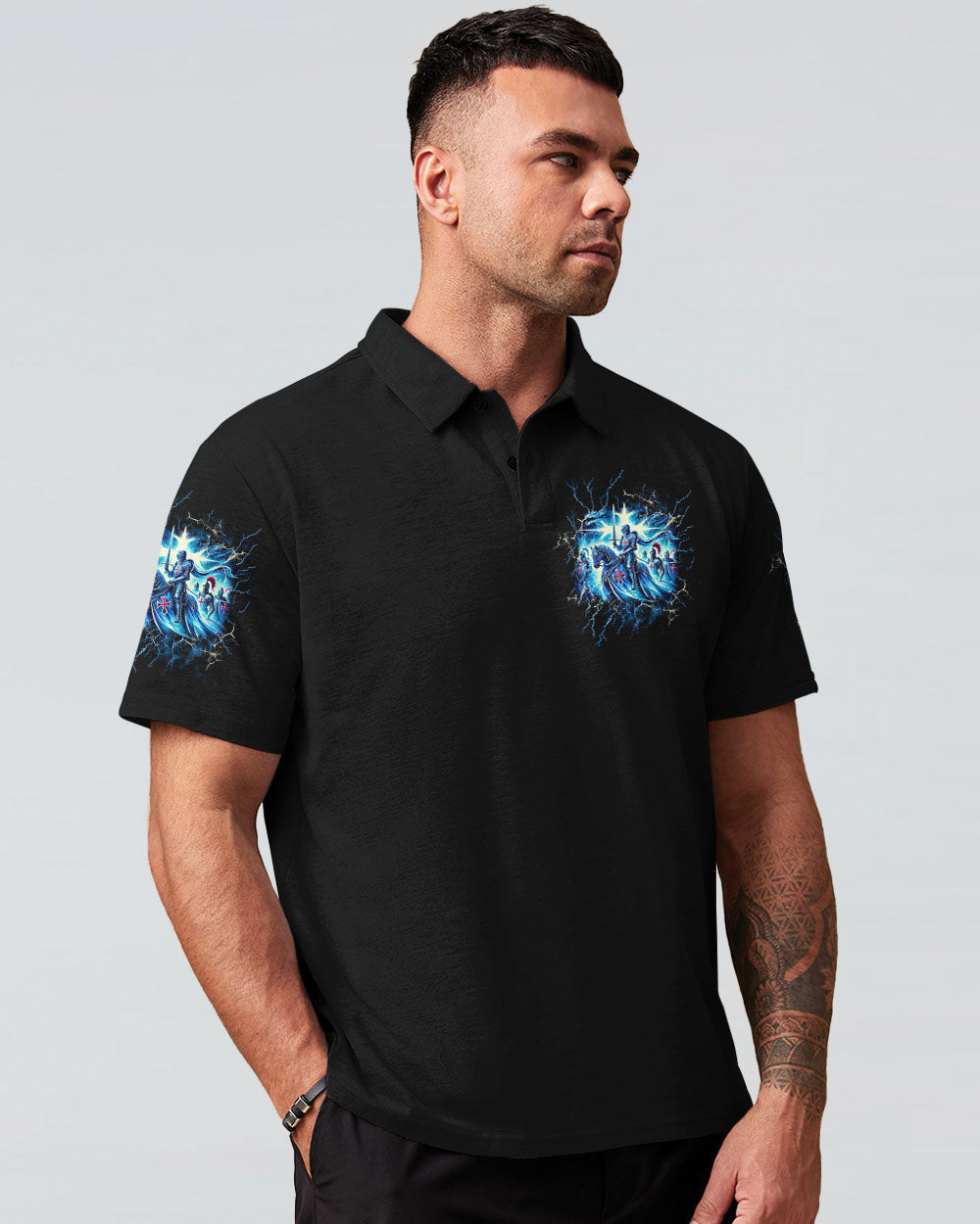 The Devil Saw Me With My Head Down Men's All Over Print Shirt - Tltw0409244