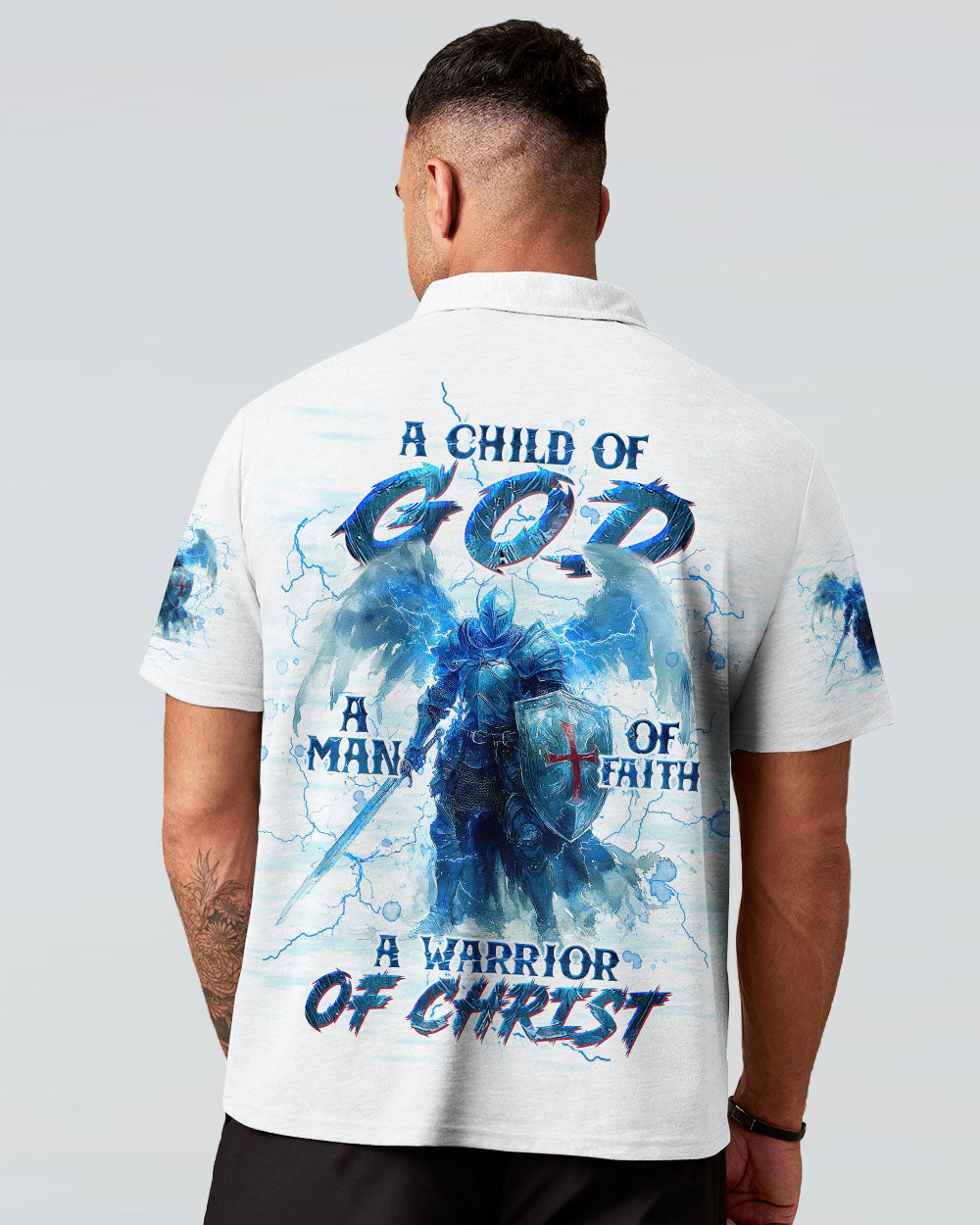 A Warrior Of Christ Men's All Over Print Shirt - Tltw0608244