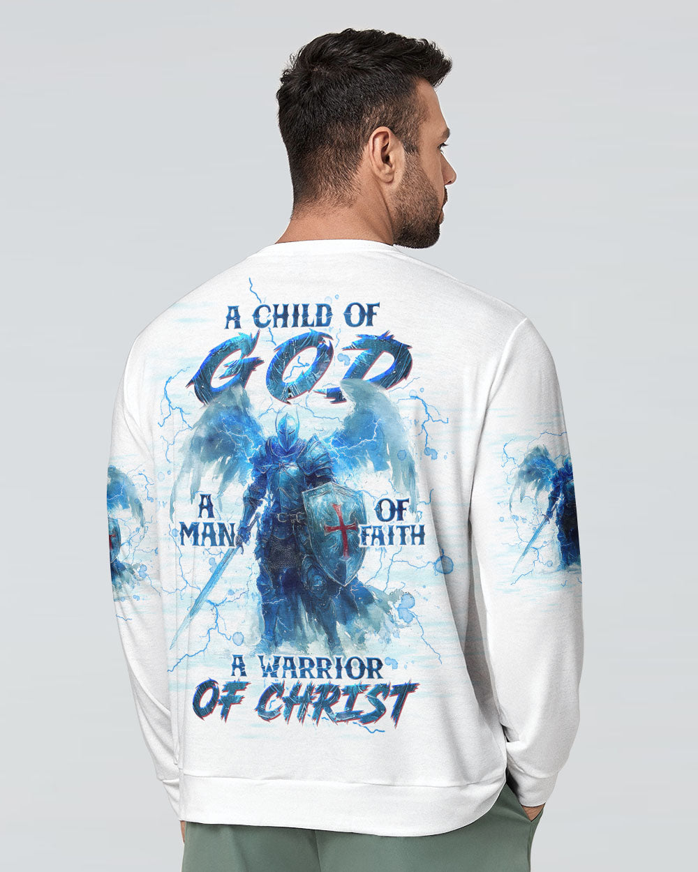 A Warrior Of Christ Men's All Over Print Shirt - Tltw0608244