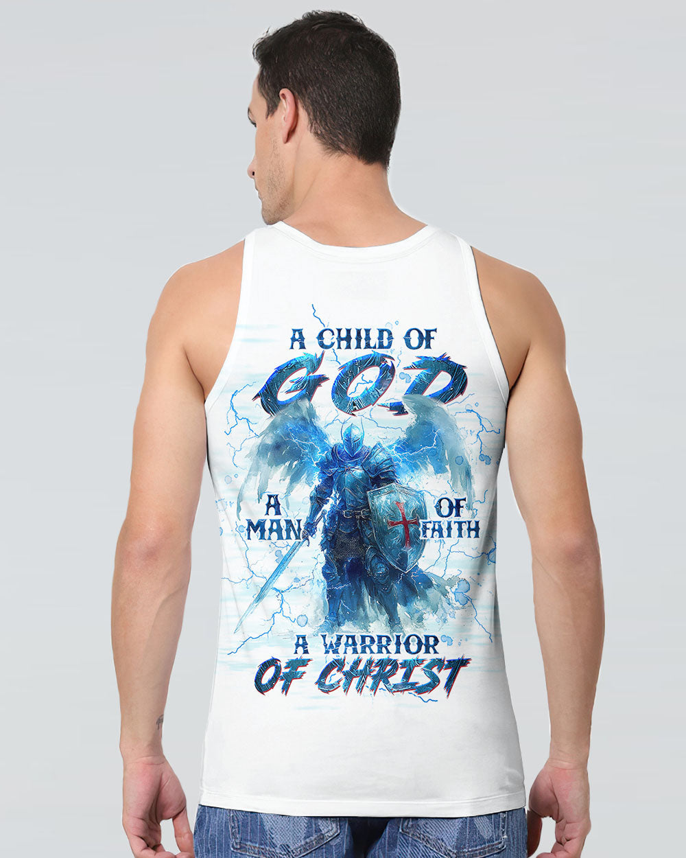 A Warrior Of Christ Men's All Over Print Shirt - Tltw0608244