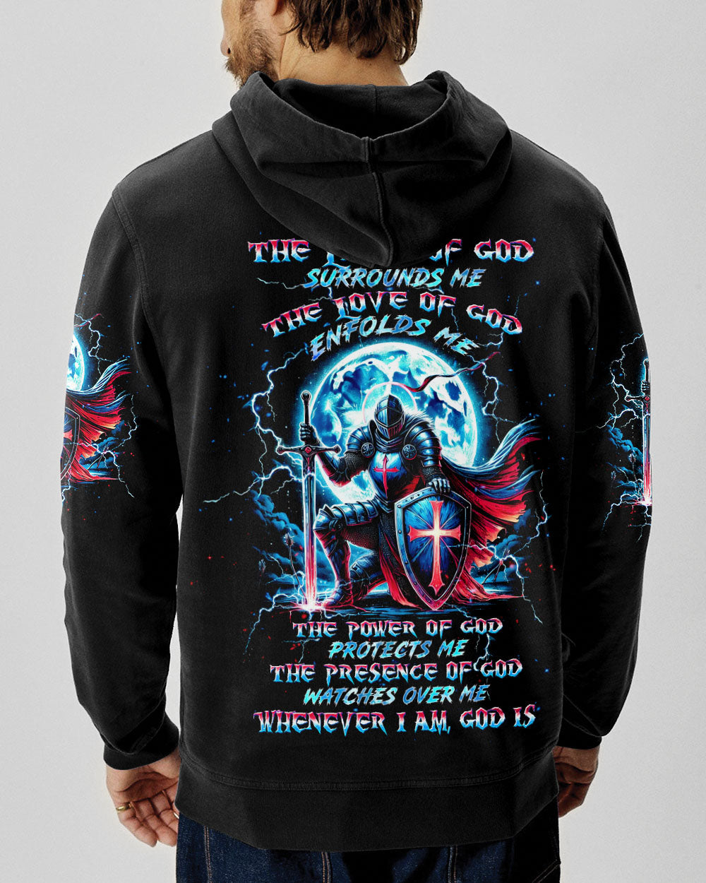 Whenever I Am God Is Warrior Men's All Over Print Shirt - Tltw1607244