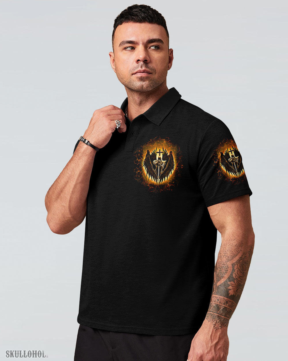 A Warrior Of Christ Men's All Over Print Shirt  - Tltw2210242